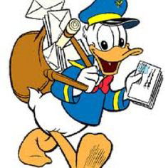 Donald Duck postbode